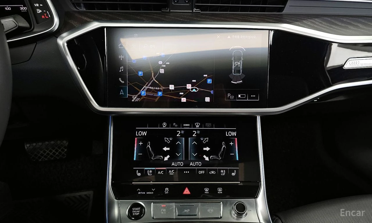Audi A6 45TFSI* MATRIX* S* LINE* ОБДУХВАНЕ* ХЕДЪП* LANE* A, снимка 8 - Автомобили и джипове - 55247805