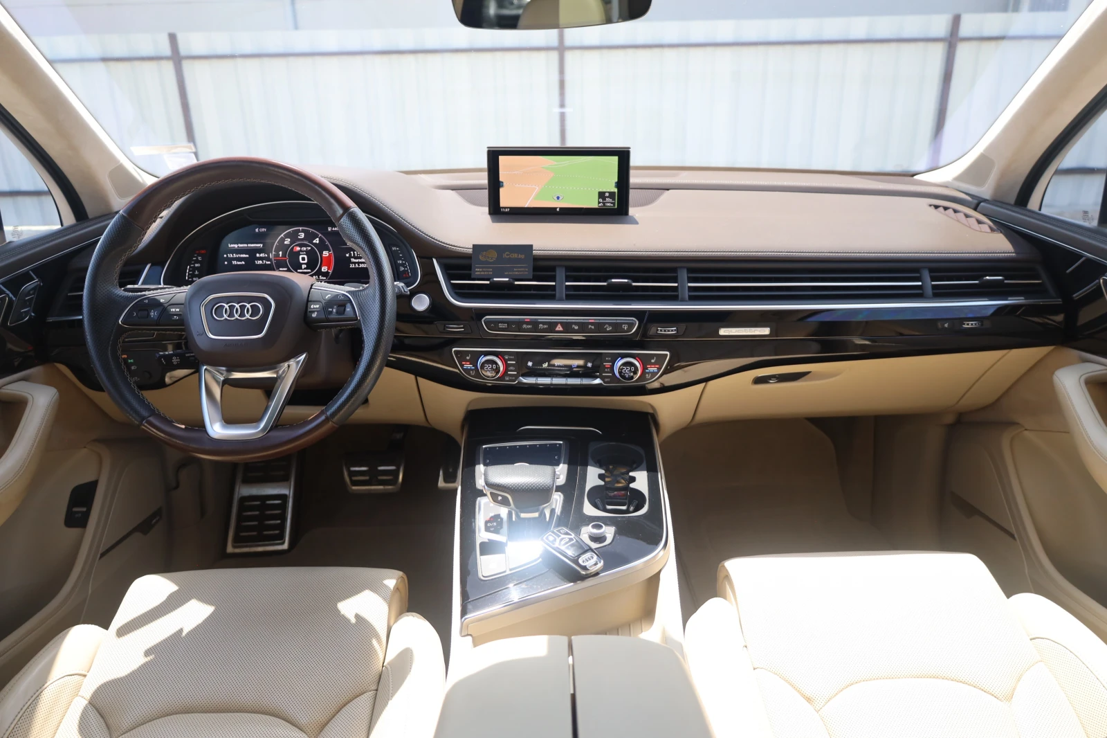 Audi SQ7 4.0 TDI V8 QUATTRO LUFT 360 NIGHT ACC Pano #iCarbg | Mobile.bg   11
