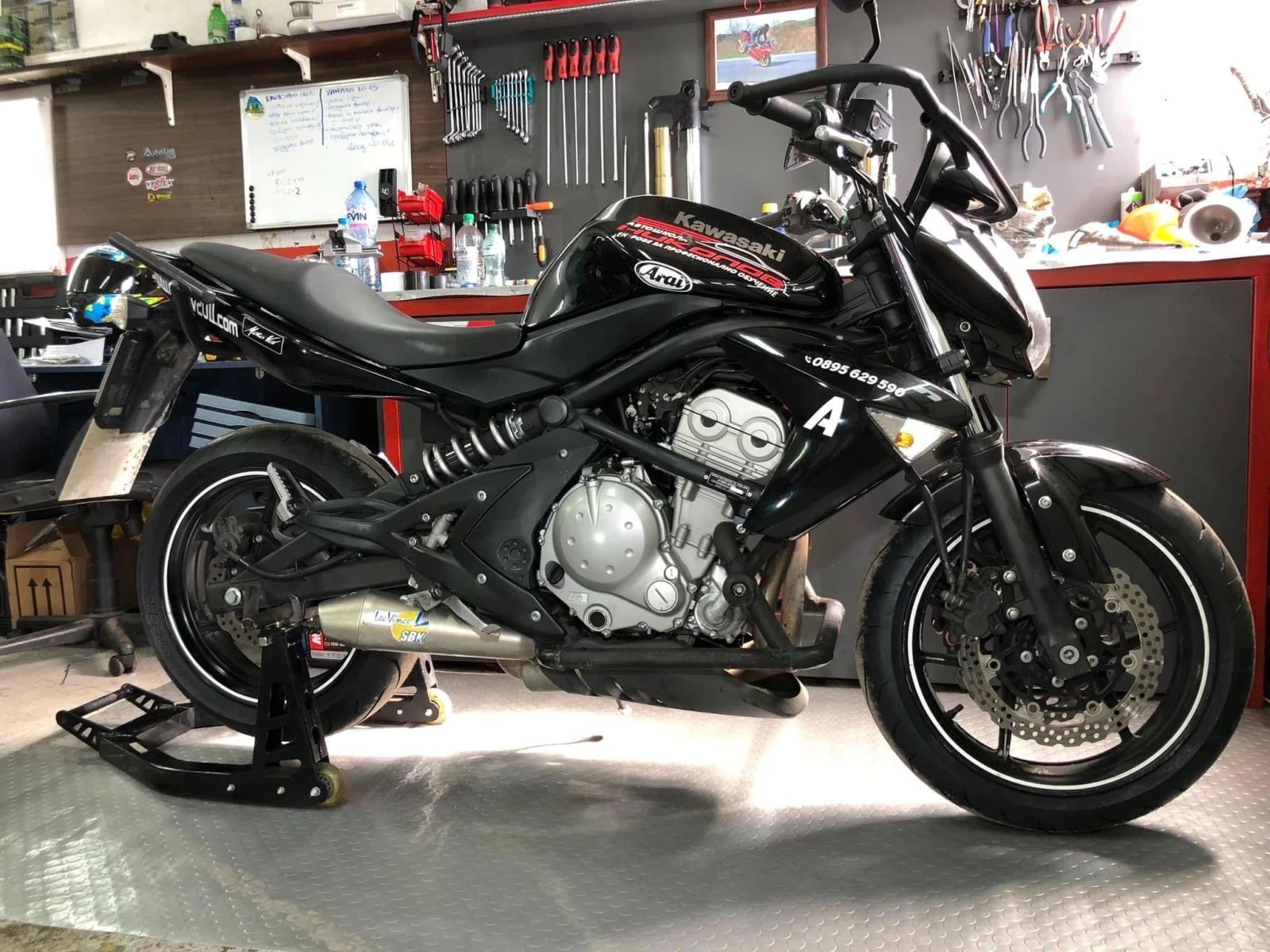 Kawasaki ER 6n Учебен | Mobile.bg — изображение 1