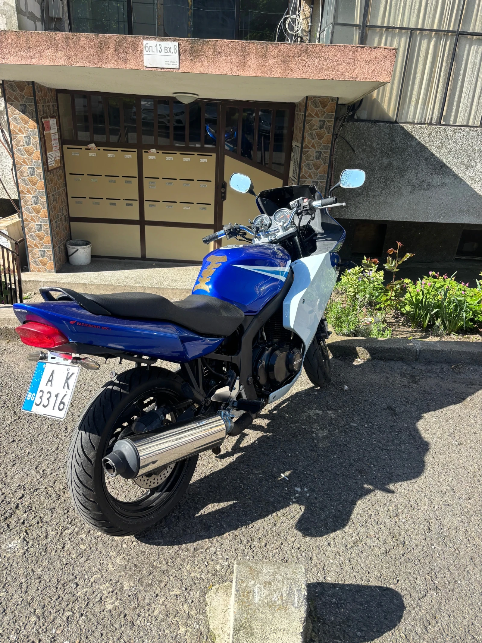 Suzuki Gs GS500F, снимка 6 - Мотоциклети и мототехника - 54403248