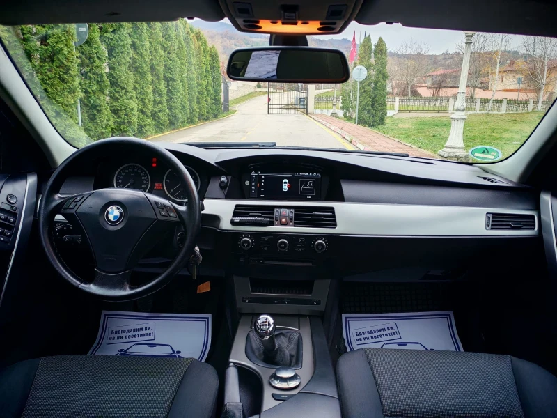 BMW 525 2.5D(177)* ANDROID* ПАНОРАМА* XENON* , снимка 12 - Автомобили и джипове - 52695233