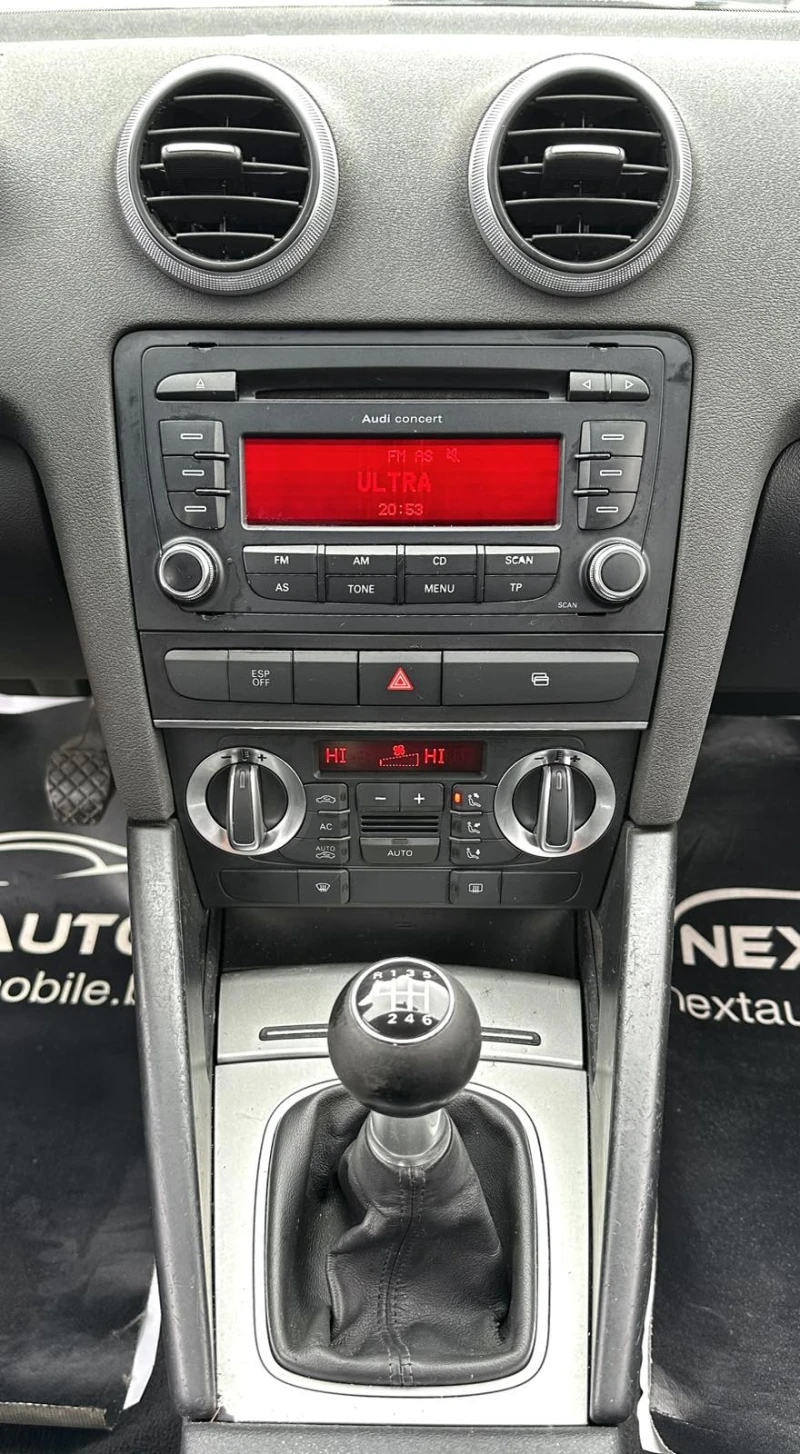 Audi A3 2.0TDI 140HP EURO4, снимка 11 - Автомобили и джипове - 53223178