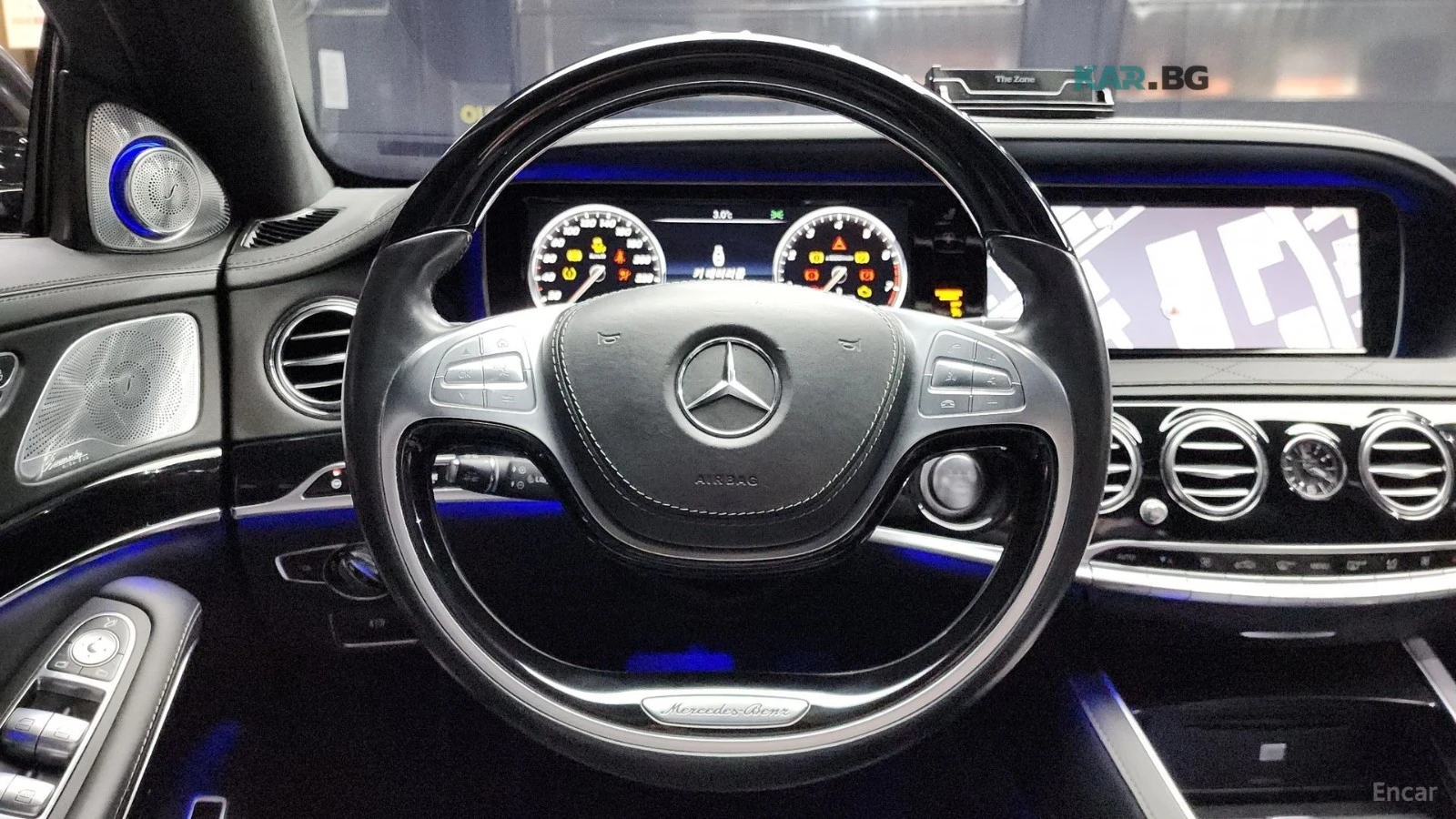 Mercedes-Benz Maybach S 500* HUD* 360* КОЖА* ОБДУХВ* ПАНО* НАВИ, снимка 11 - Автомобили и джипове - 55398160