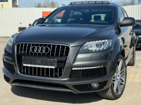 Audi Q7 3.0TDI-8ZF 3xS-Line ПАНОРАМА КАМЕРА BOSE 7-места, снимка 2