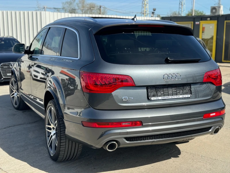 Audi Q7 3.0TDI-8ZF 3xS-Line ПАНОРАМА КАМЕРА BOSE 7-места, снимка 6 - Автомобили и джипове - 47509091