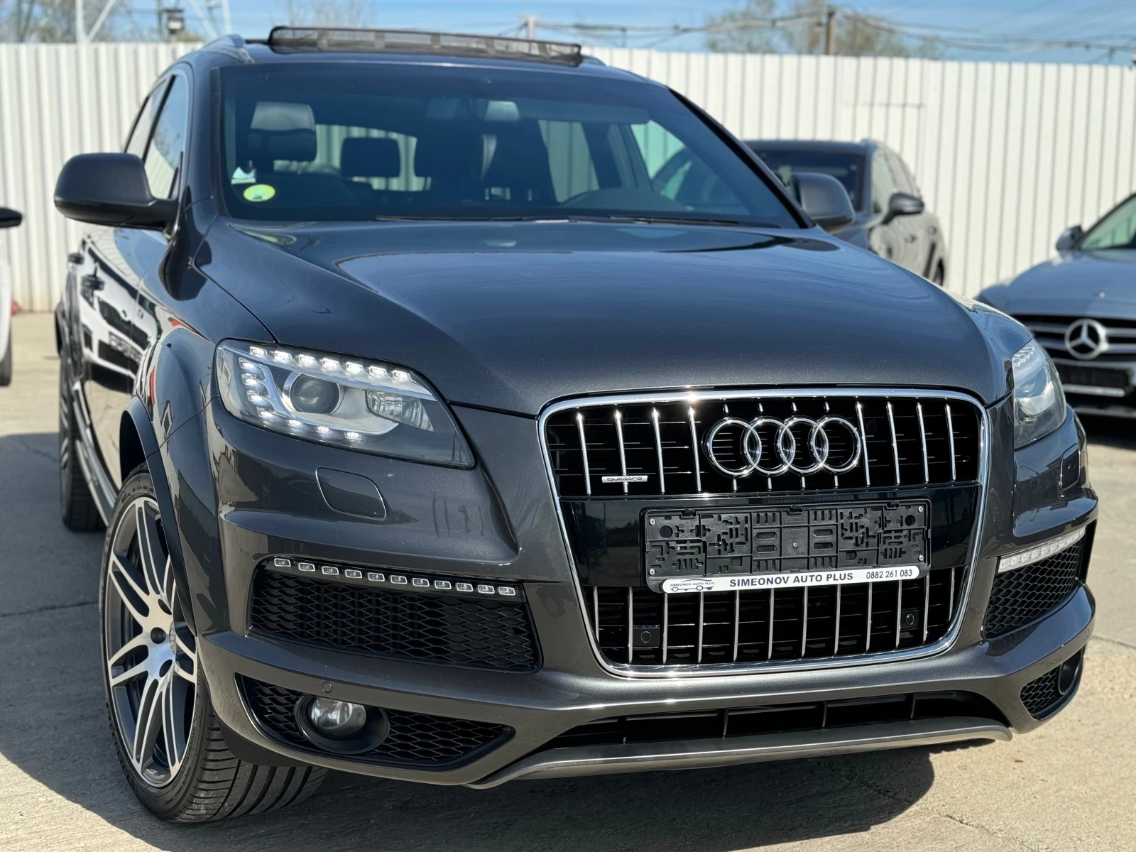 Audi Q7 3.0TDI-8ZF 3xS-Line ПАНОРАМА КАМЕРА BOSE 7-места - изображение 4