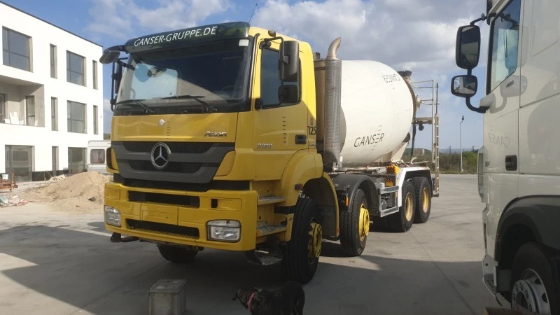 Бетон миксер Mercedes Axor 3236 8Х4, снимка 1 - Индустриална техника - 42203935