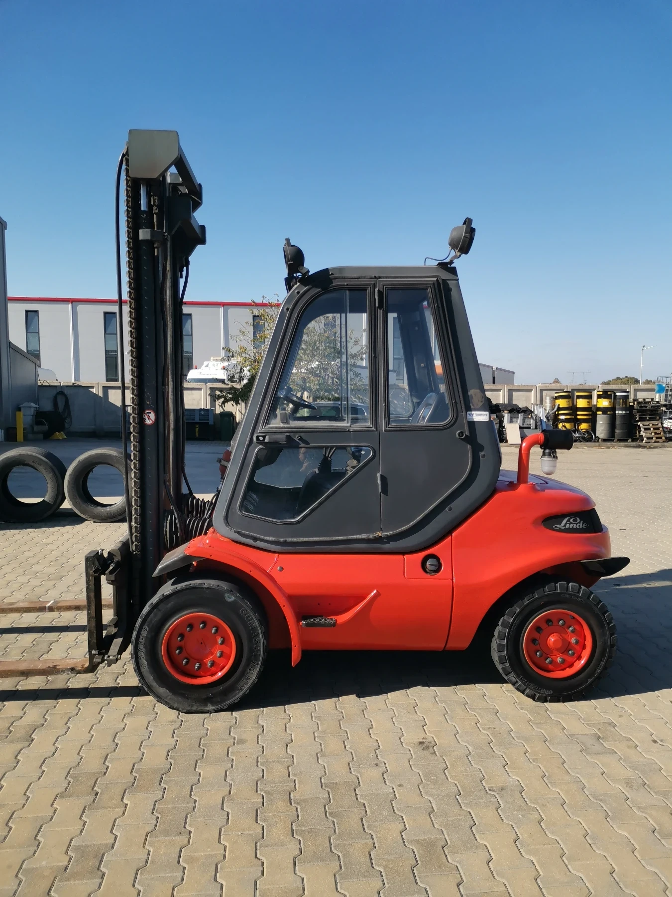 Мотокар Linde H40D, Diesel, снимка 3 - Индустриална техника - 54168069