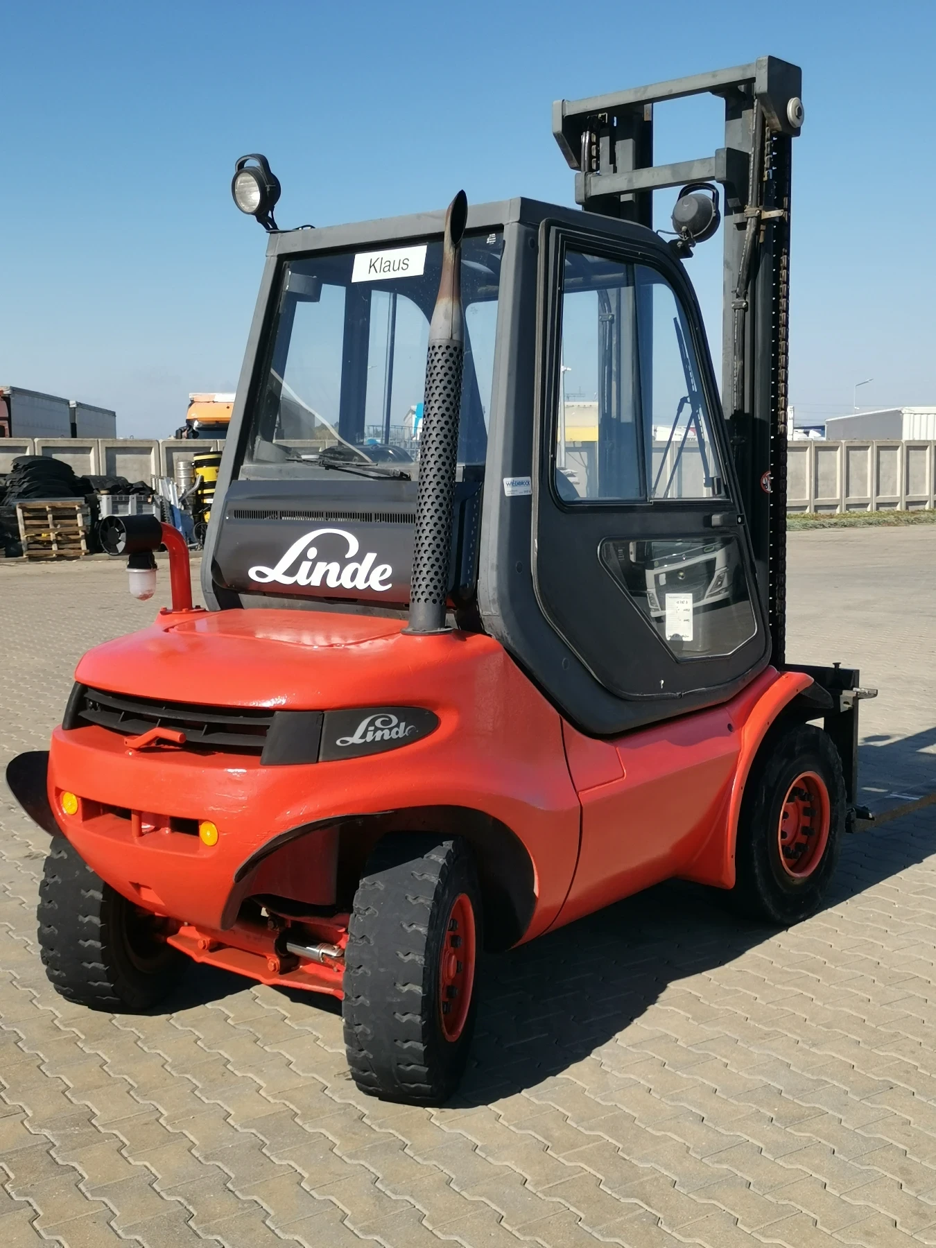 Мотокар Linde H40D, Diesel