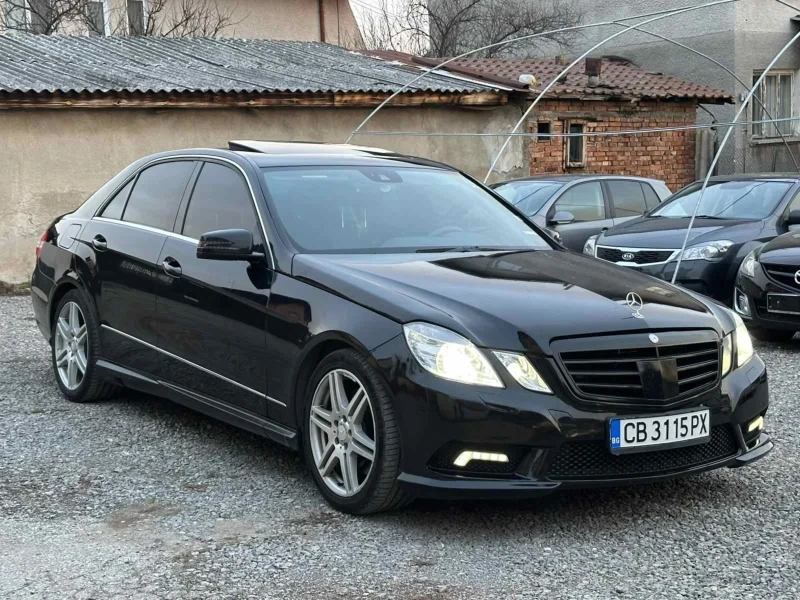 Mercedes-Benz E 500 Топ бензин газ  коледна промоция , снимка 2 - Автомобили и джипове - 52508015