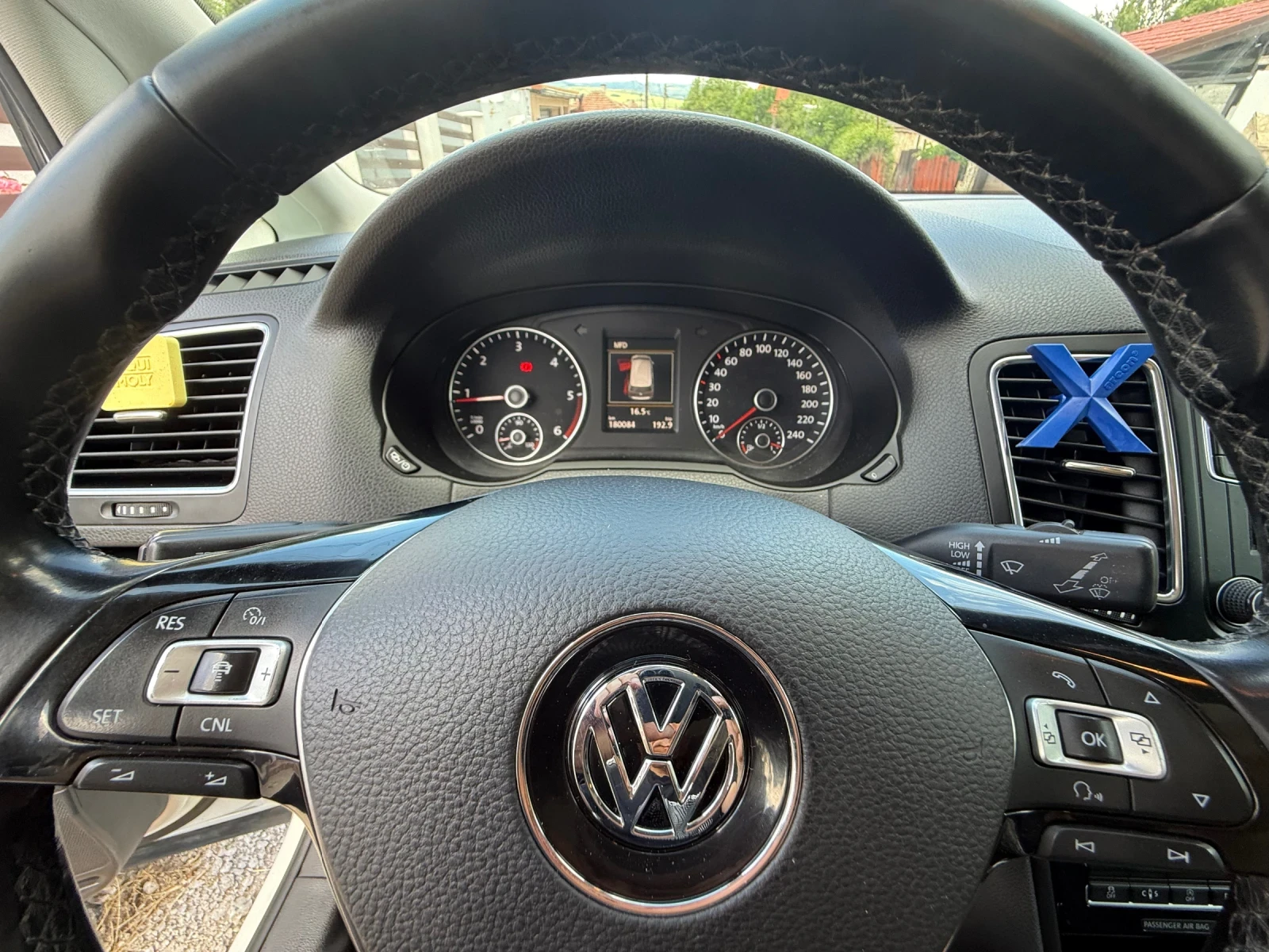 VW Sharan 2.0 TDI 150k.c. 4-Motion Full, снимка 11 - Автомобили и джипове - 54891834