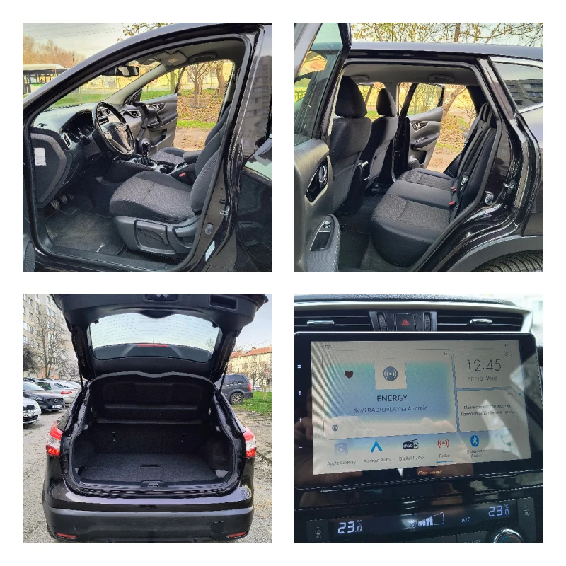 Nissan Qashqai 1.2DIG-T/116кc/NAVI, снимка 16 - Автомобили и джипове - 52726136
