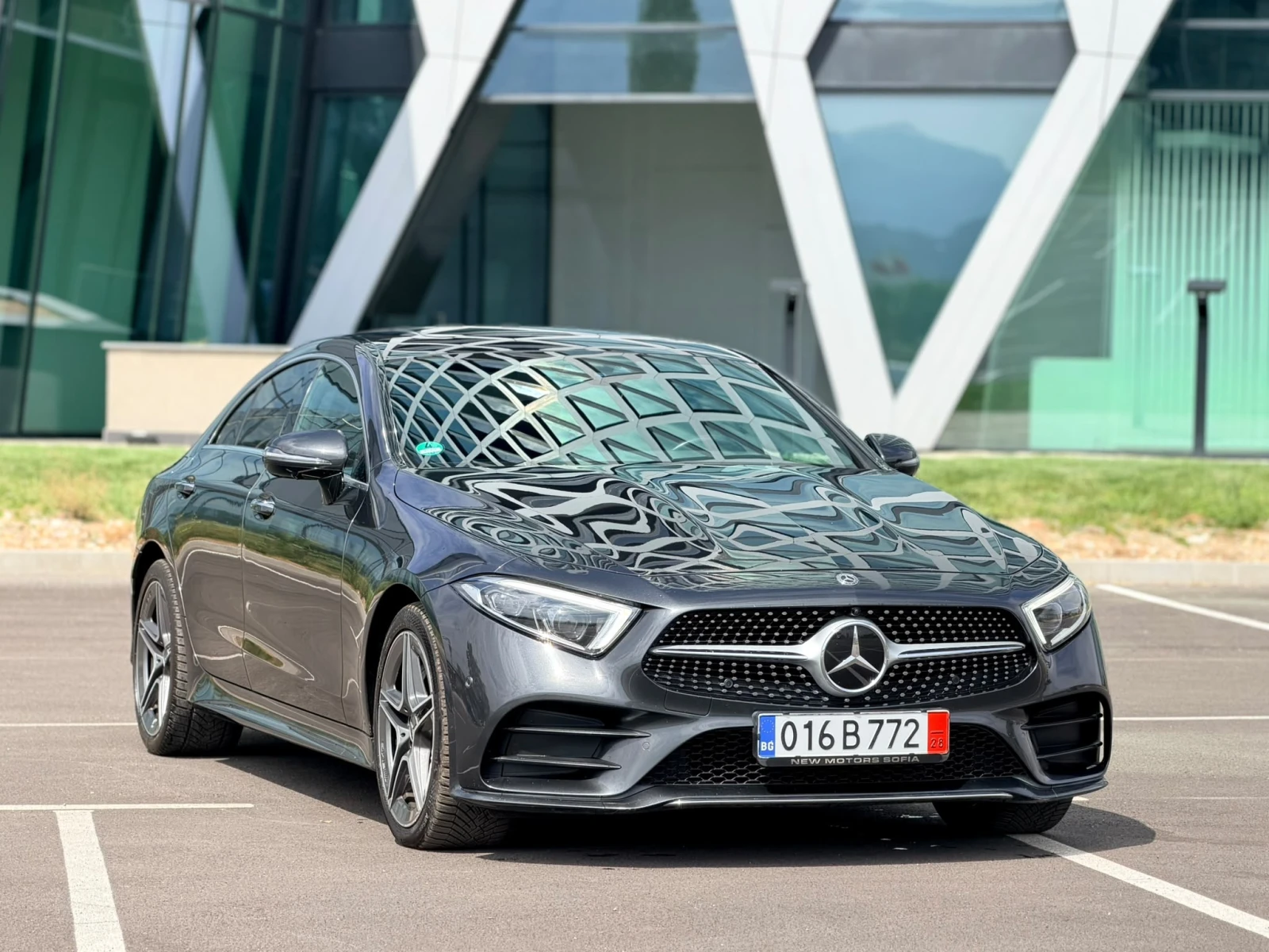 Mercedes-Benz CLS 350 350CDI AMG paket 4MATIC Лизинг през Уникредит, снимка 3 - Автомобили и джипове - 55564835
