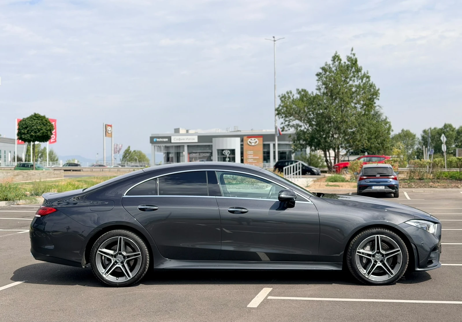 Mercedes-Benz CLS 350 350CDI AMG paket 4MATIC Лизинг през Уникредит, снимка 4 - Автомобили и джипове - 55564835
