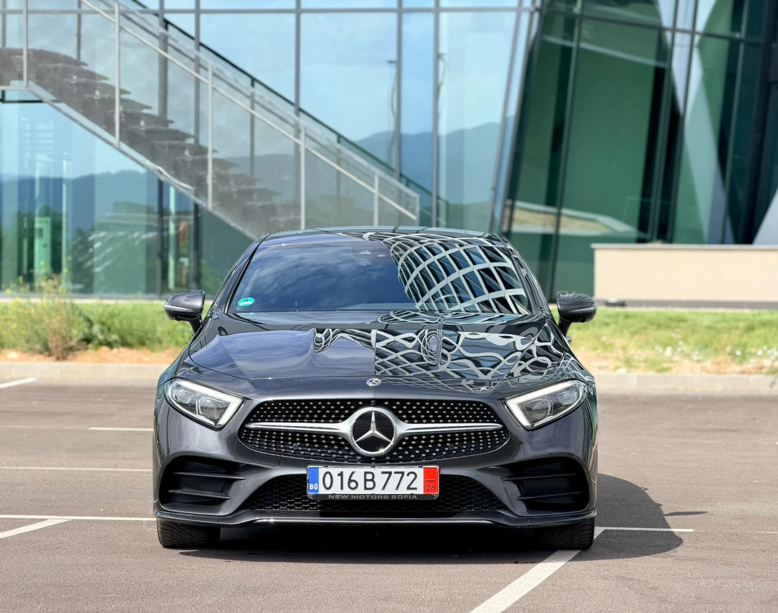 Mercedes-Benz CLS 350 350CDI AMG paket 4MATIC Лизинг през Уникредит, снимка 2 - Автомобили и джипове - 55564835