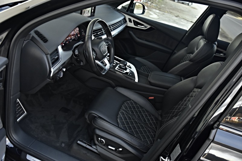 Audi SQ7 4.0 V8T MATRIX 360 PANO EXCLUSIVE 7-SITZE CARBON, снимка 8 - Автомобили и джипове - 46434015