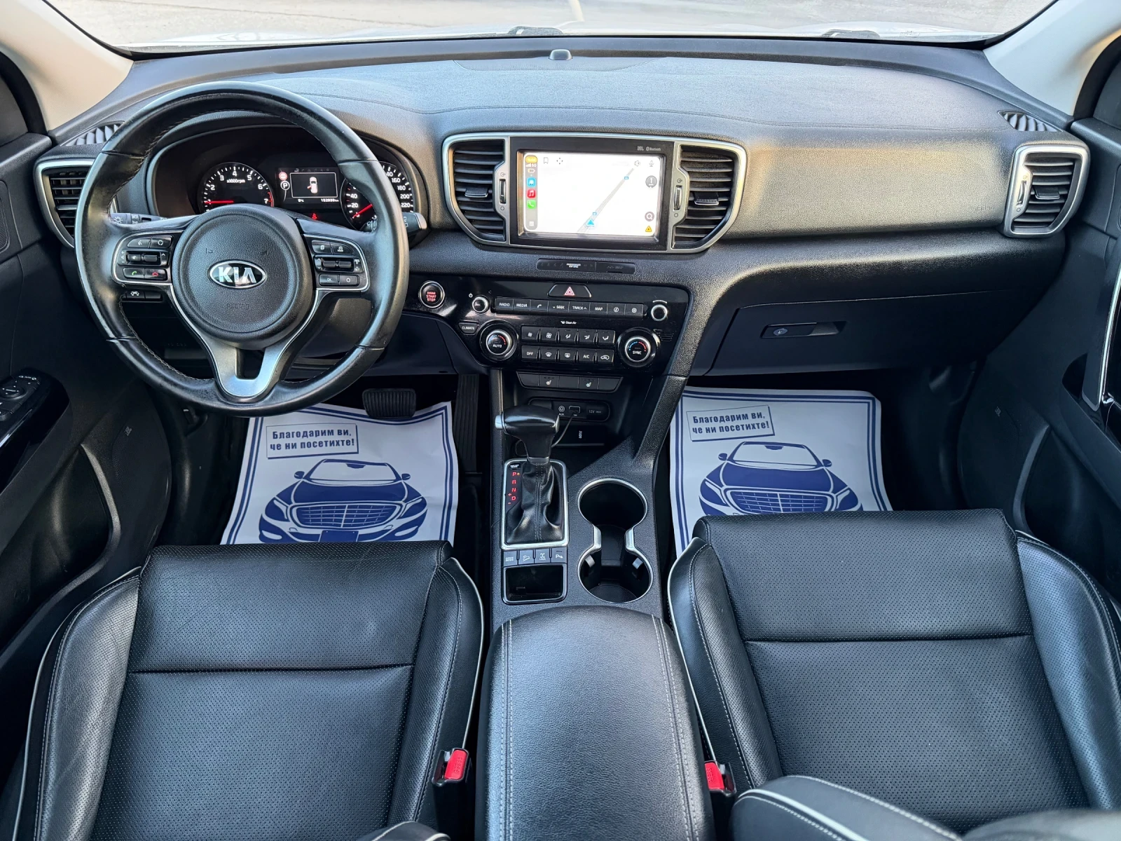 Kia Sportage АВТОМАТИК / БЕНЗИН / 4Х4 / ЕВРО6 / CARPLAY / WAZE, снимка 10 - Автомобили и джипове - 53772256