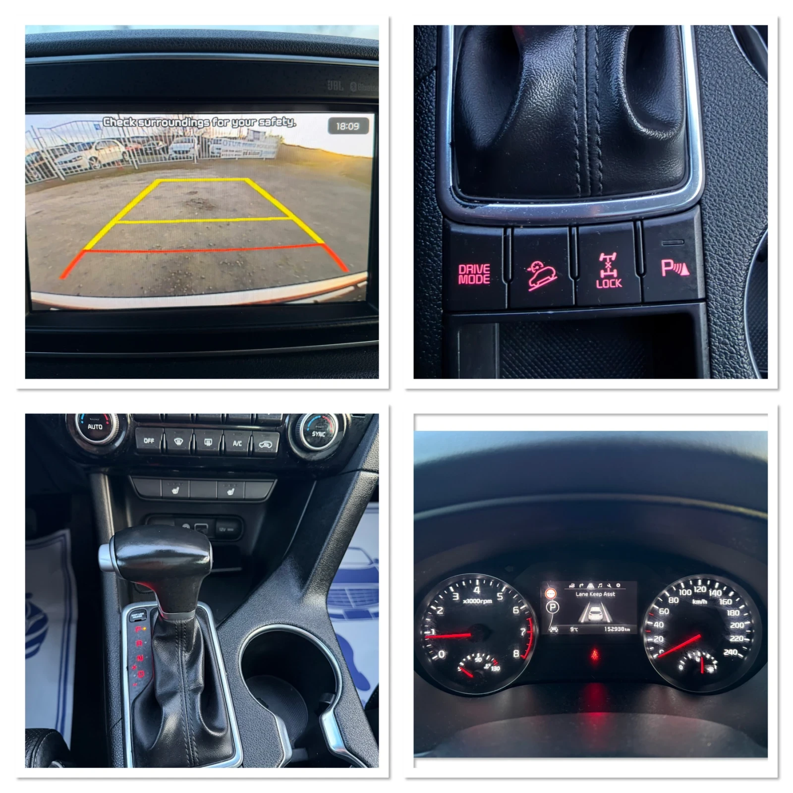 Kia Sportage АВТОМАТИК / БЕНЗИН / 4Х4 / ЕВРО6 / CARPLAY / WAZE, снимка 16 - Автомобили и джипове - 53772256