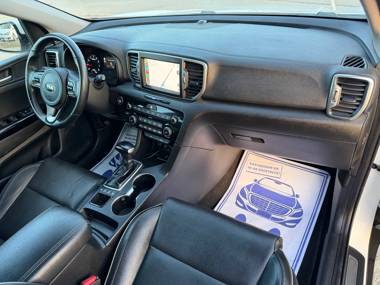 Kia Sportage АВТОМАТИК / БЕНЗИН / 4Х4 / ЕВРО6 / CARPLAY / WAZE, снимка 11 - Автомобили и джипове - 53772256