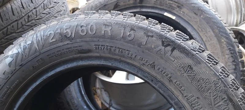 Гуми Зимни 215/60R16, снимка 8 - Гуми и джанти - 35607178