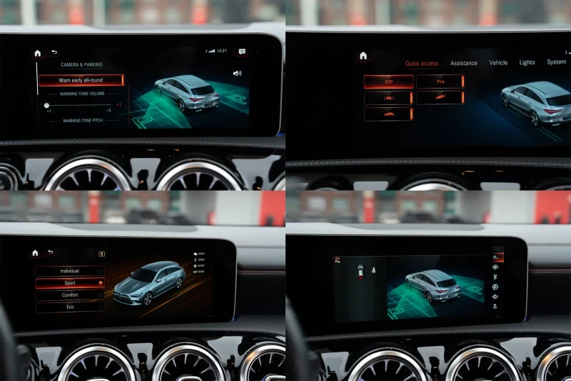 Mercedes-Benz CLA 220 AMG 45 FULL, снимка 12 - Автомобили и джипове - 52681720