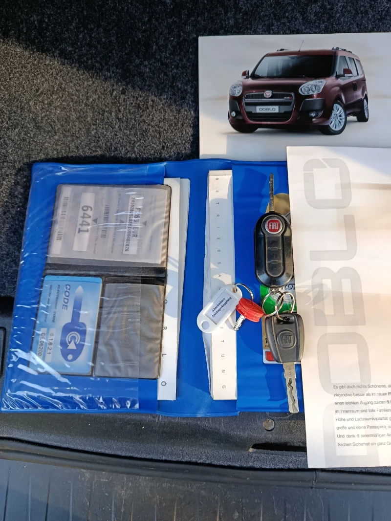 Fiat Doblo 2.0 mjet най-високото ниво на оборудване 2010 г, снимка 16 - Автомобили и джипове - 52754300