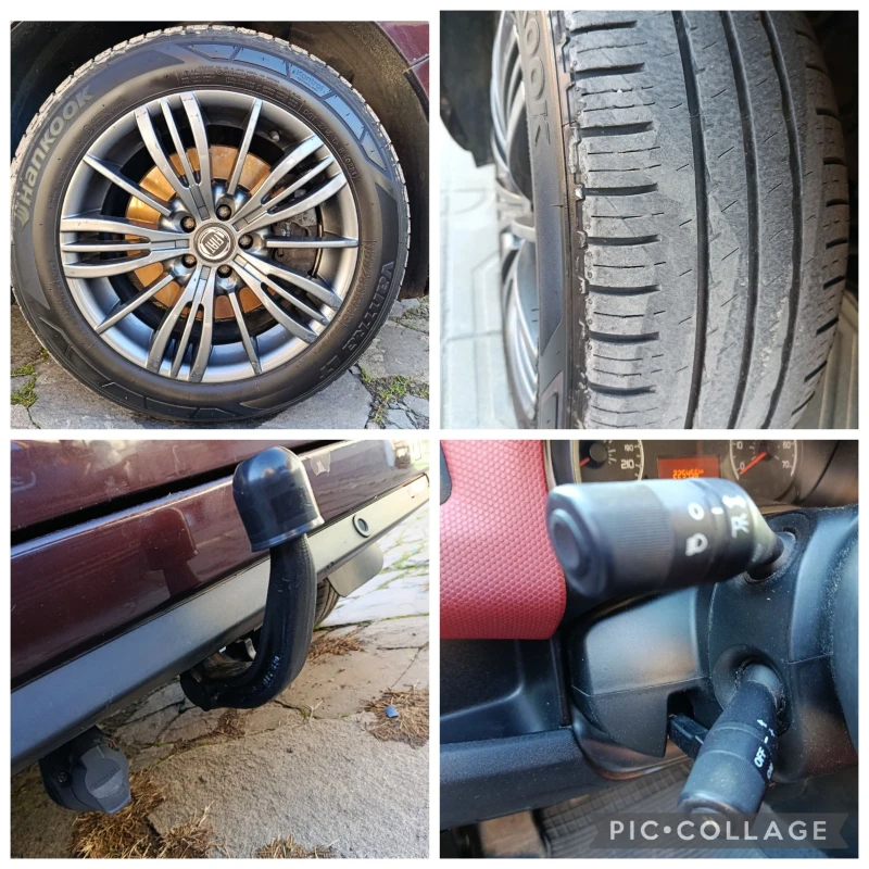 Fiat Doblo 2.0 mjet най-високото ниво на оборудване 2010 г, снимка 10 - Автомобили и джипове - 52754300