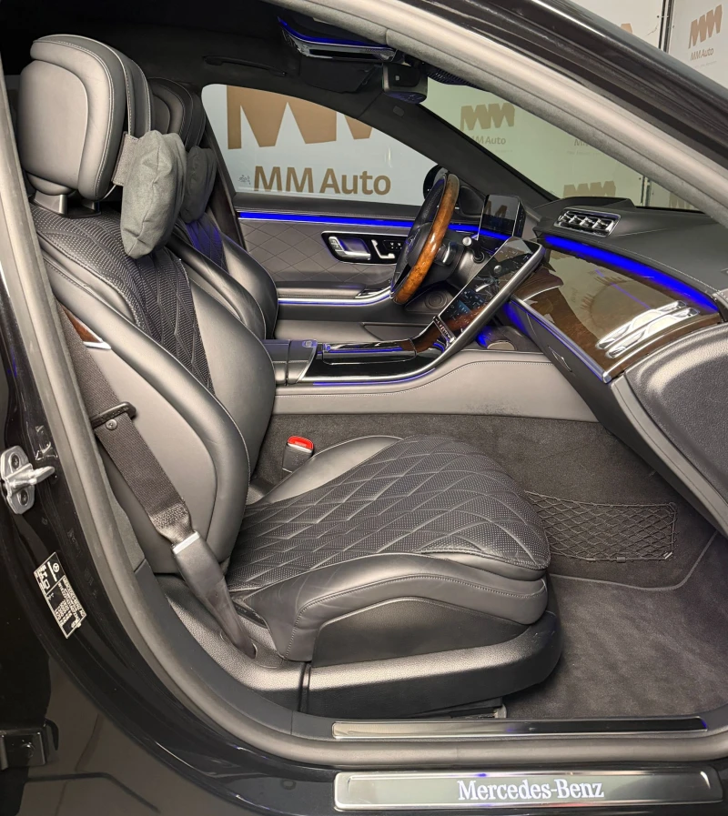 Mercedes-Benz S 500 L 4Matic AMG* TV* HuD* Exclusive* Burm, снимка 11 - Автомобили и джипове - 53174540