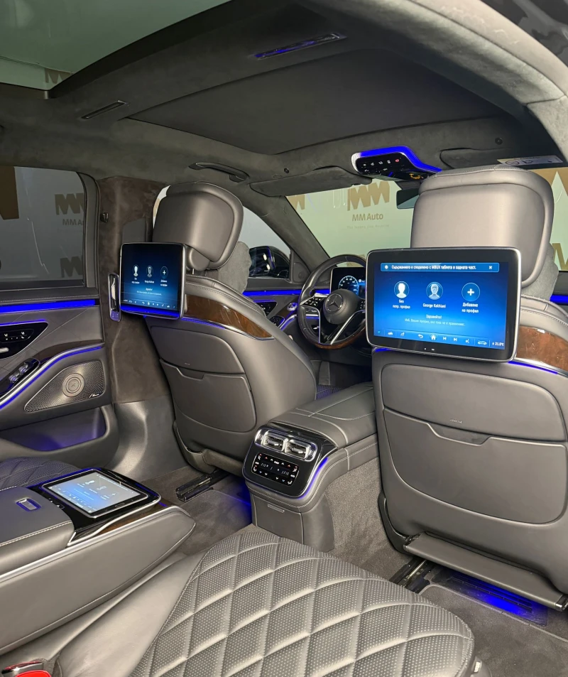 Mercedes-Benz S 500 L 4Matic AMG* TV* HuD* Exclusive* Burm, снимка 13 - Автомобили и джипове - 53174540
