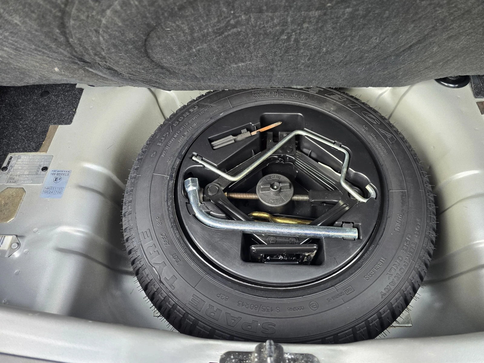 Fiat Panda 1.3 I KLIMA  75000 KM., снимка 14 - Автомобили и джипове - 52384822