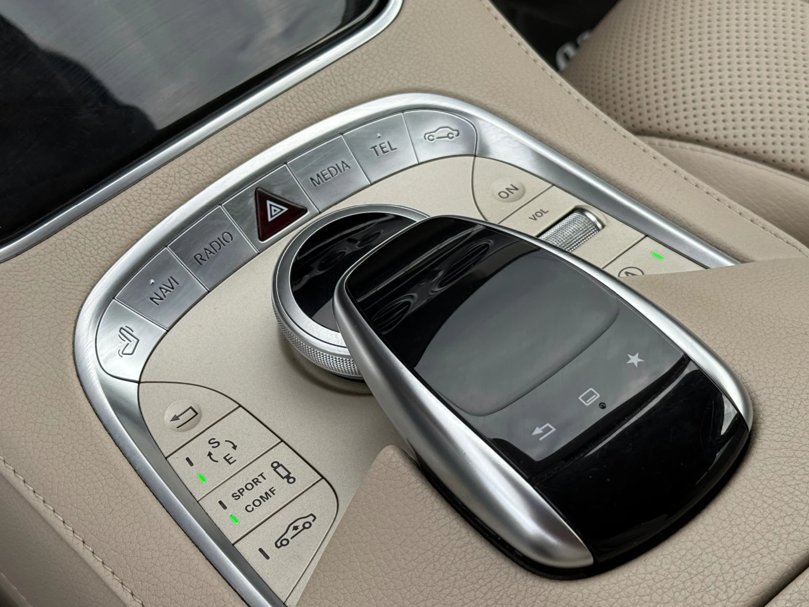 Mercedes-Benz S 500 L* 2016г* 6.3AMG* 207.000KM* Сервизна История* FUL, снимка 15 - Автомобили и джипове - 54059772