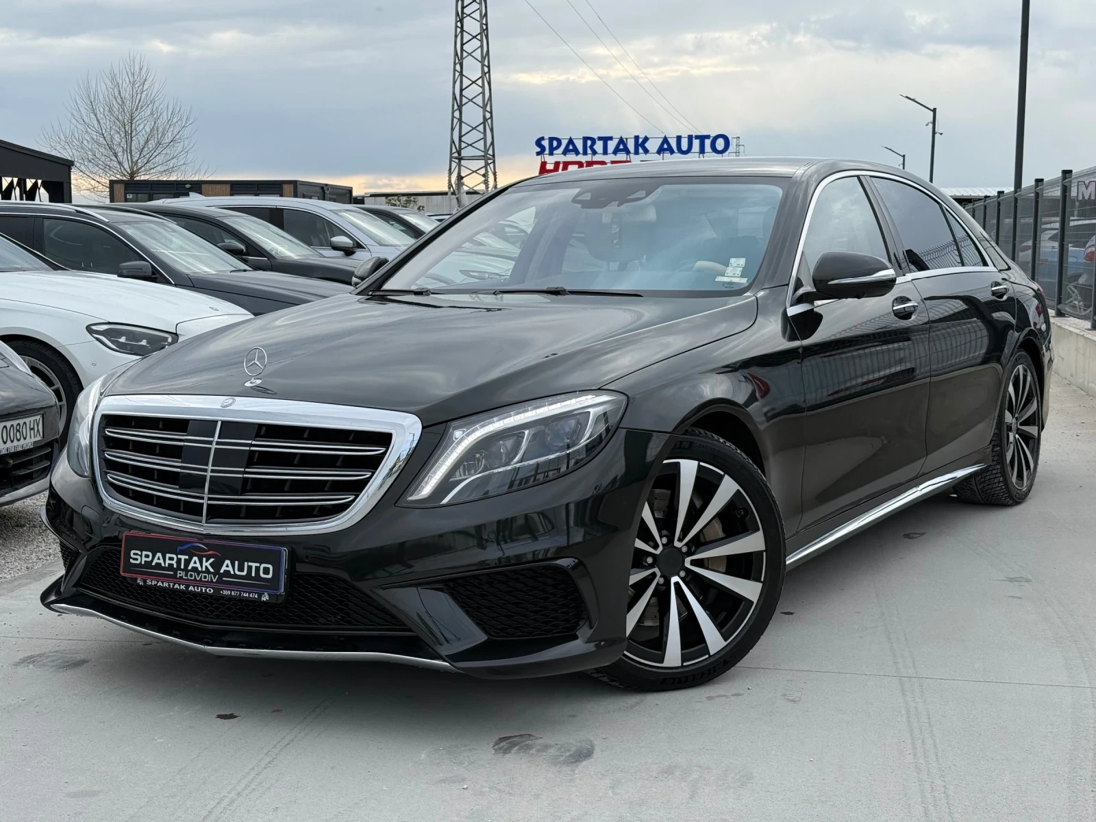 Mercedes-Benz S 500 L* 2016г* 6.3AMG* 207.000KM* Сервизна История* FUL