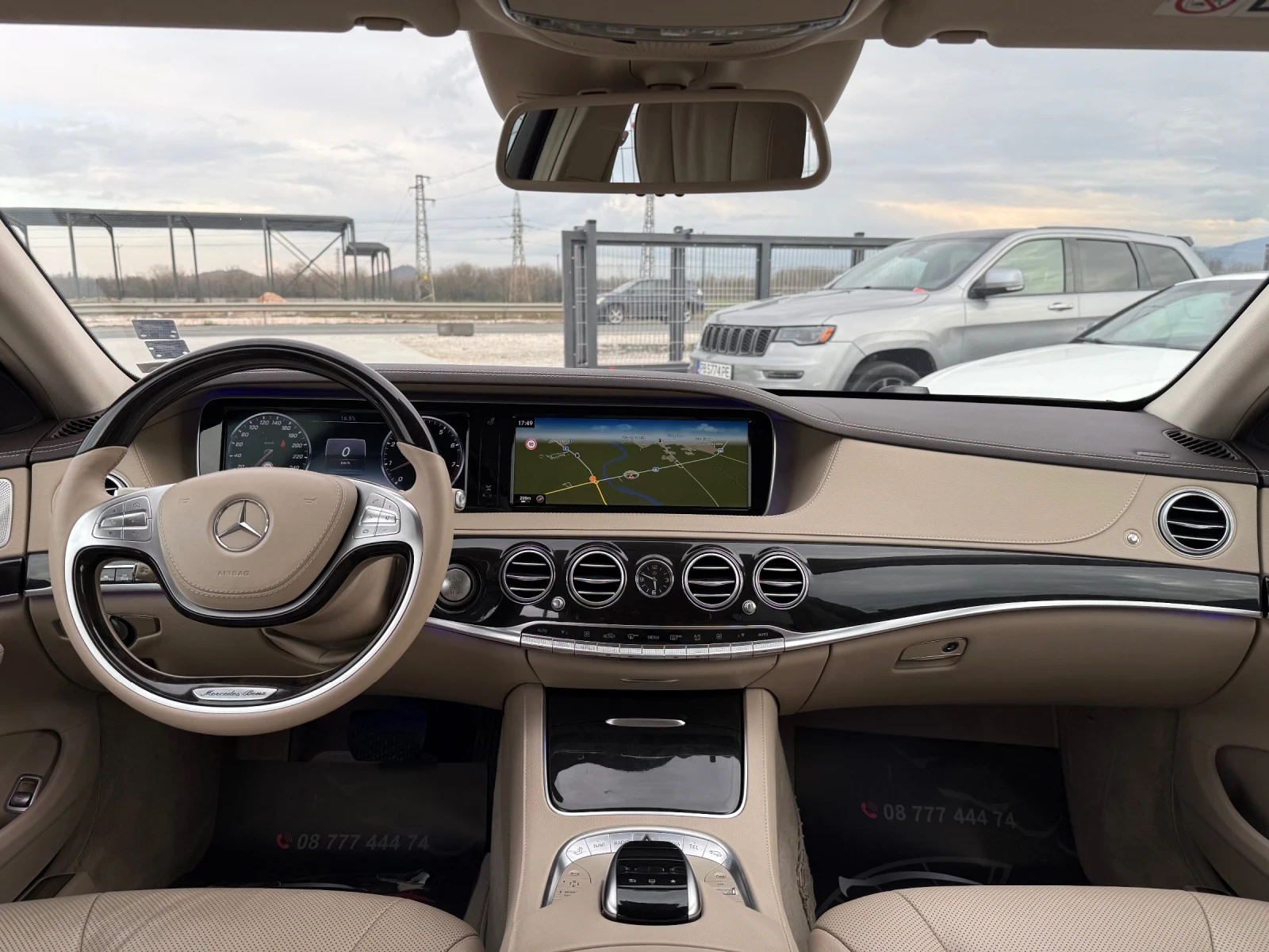 Mercedes-Benz S 500 L* 2016г* 6.3AMG* 207.000KM* Сервизна История* FUL, снимка 9 - Автомобили и джипове - 54059772