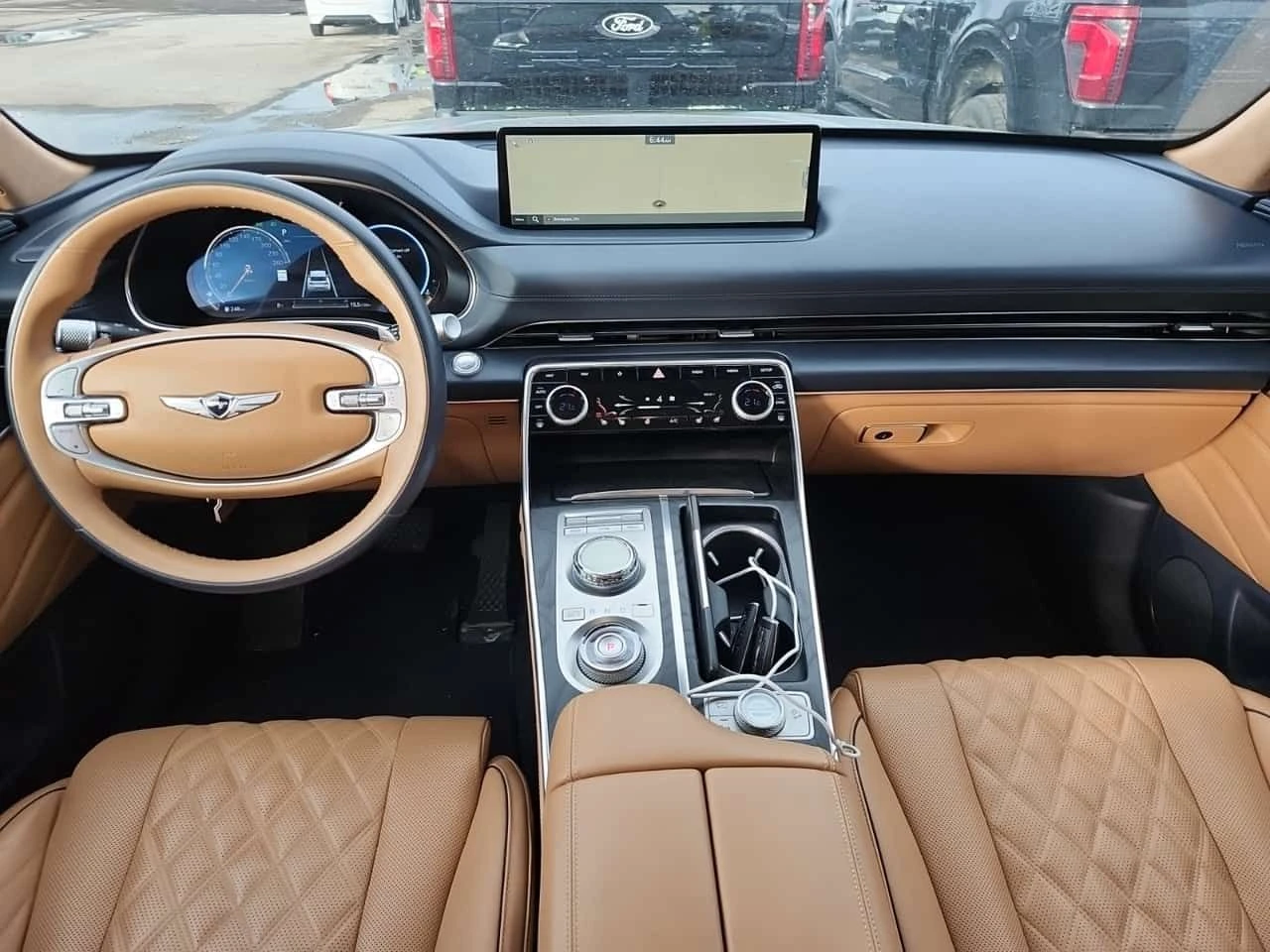 Genesis GV80 3.5T PRESTIGE| DISTR| 360| NAPPA| 2 КЛЮЧА| CARFAX, снимка 11 - Автомобили и джипове - 54568080