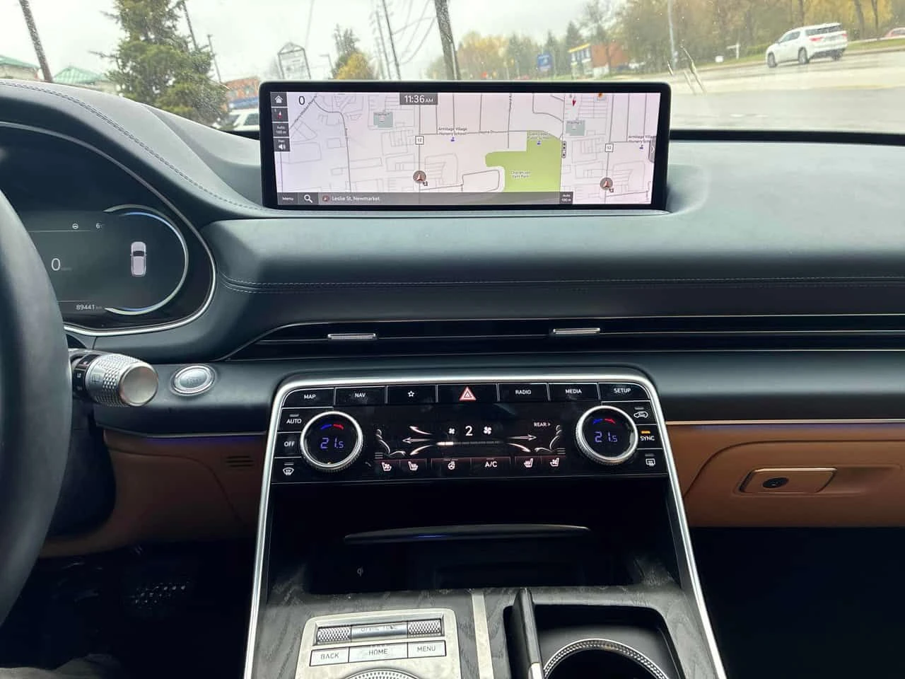 Genesis GV80 | ОБДУХВАНЕ | 360 | ПОДГРЕВ | DISTRONIC | , снимка 9 - Автомобили и джипове - 55047111