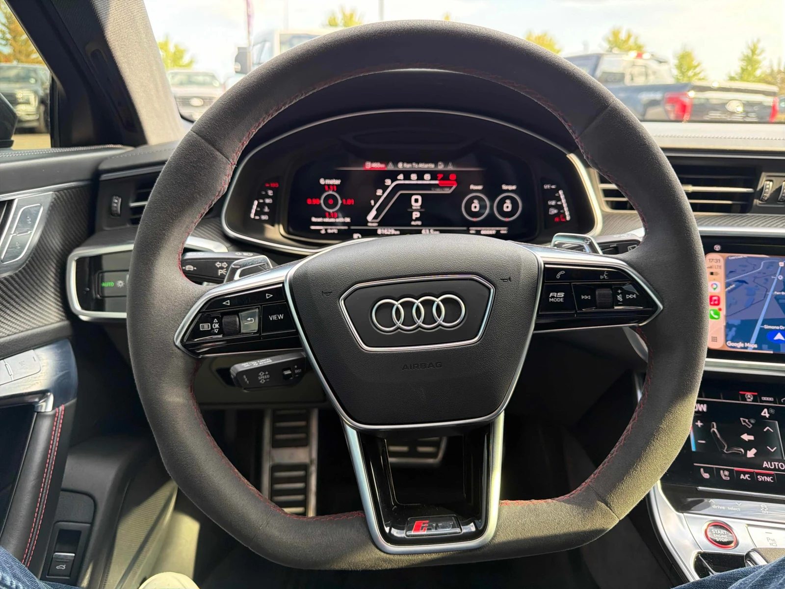 Audi Rs6 * CARFAX * БЕЗ ЗАБЕЛЕЖКА * ОТ ПРЕДСТАВИТЕЛСТВО, снимка 13 - Автомобили и джипове - 55806851