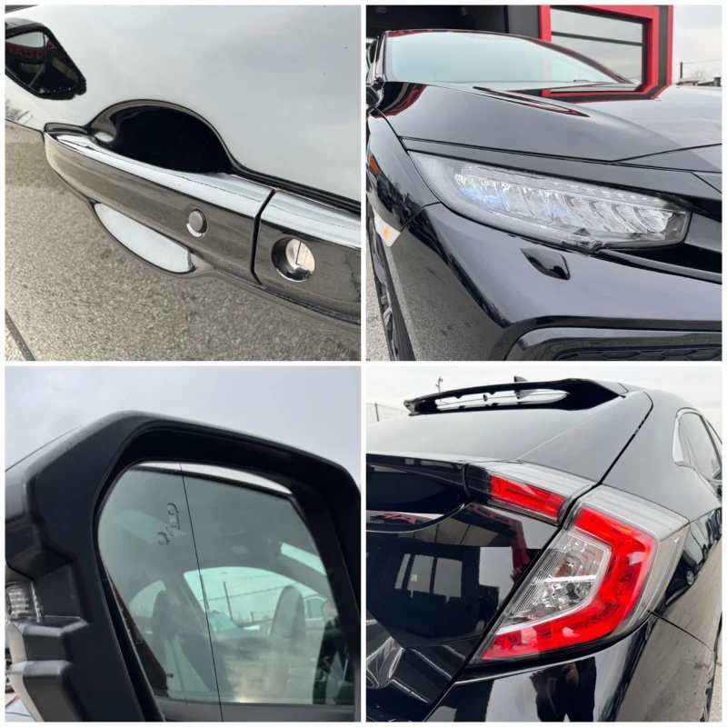 Honda Civic 1.0i-V TECH-FULL LED-KEYLESS-ПАНОРАМА-КОЖА-FULL, снимка 7 - Автомобили и джипове - 48442410