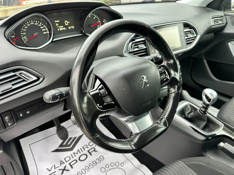 Peugeot 308 1.6HDI 115cv, снимка 13 - Автомобили и джипове - 51941407