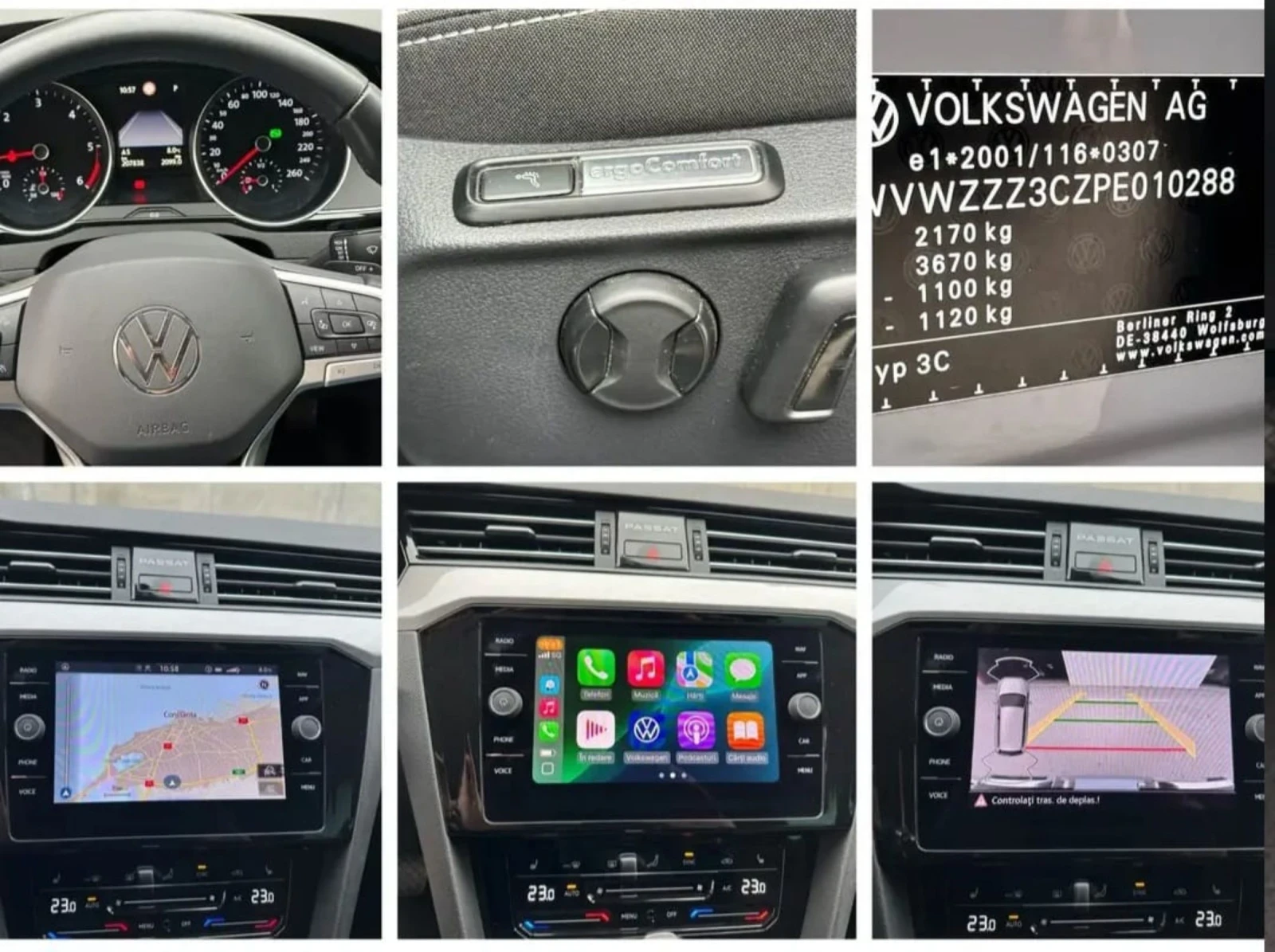 VW Passat 2.0TDI, DSG 10.10.2023, снимка 9 - Автомобили и джипове - 54260011