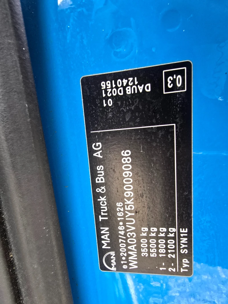 VW Crafter VW MAN TGA3.100 DAUB, снимка 6 - Бусове и автобуси - 49918158