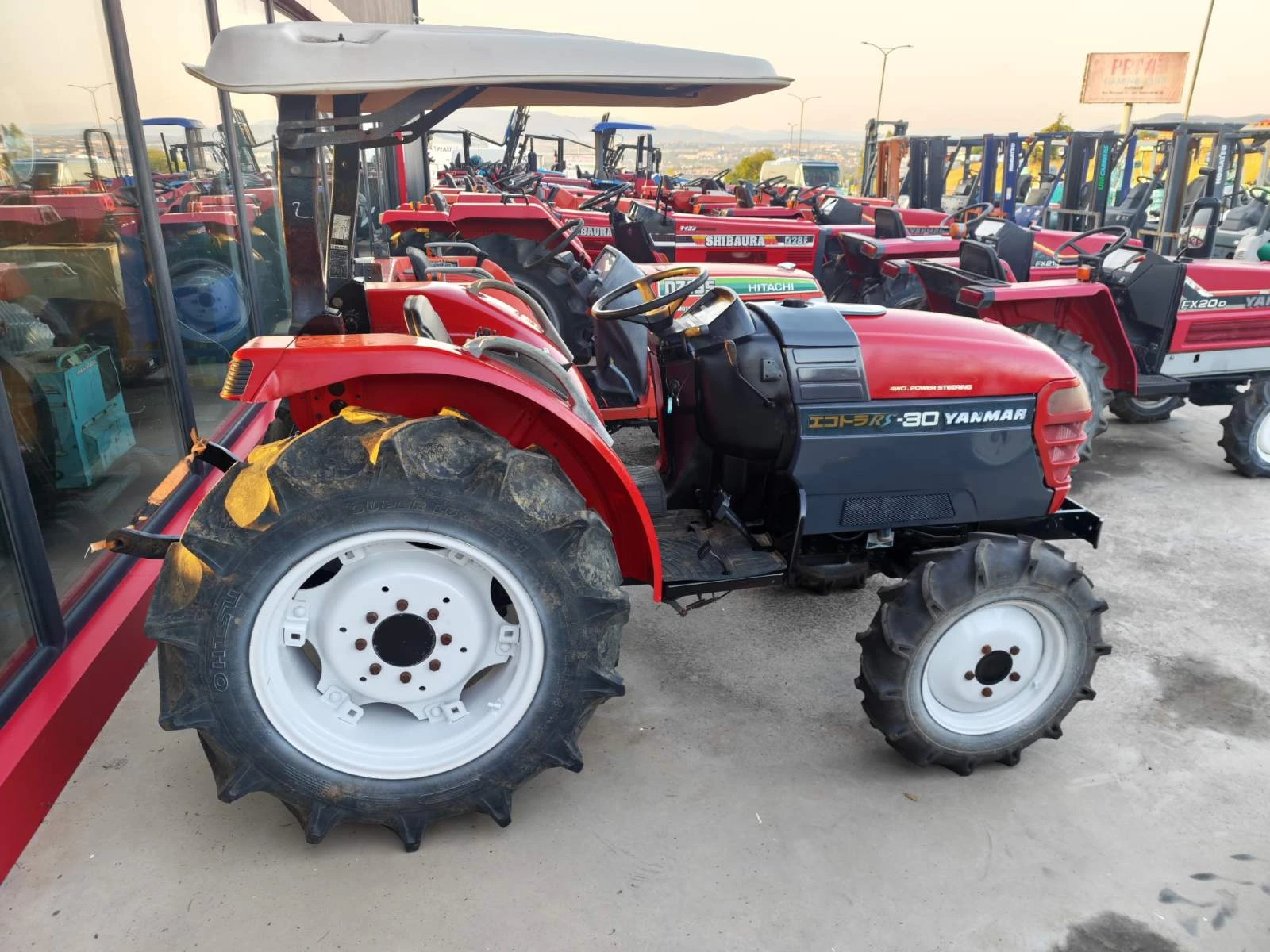 Трактор Yanmar RS 30к.с.  4X4, снимка 5 - Селскостопанска техника - 55182049